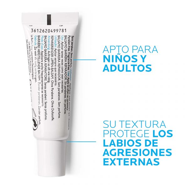 La Roche-Posay Cicaplast Labios 7.5ml - Dermaproductos Guatemala