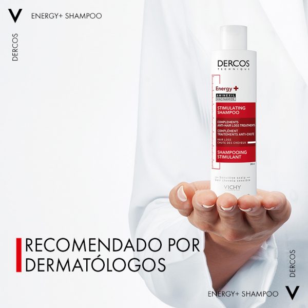 Vichy Dercos Shampoo Estimulante Energy+ 200ml - Dermaproductos Guatemala