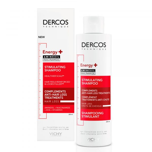 Vichy Dercos Shampoo Estimulante Energy+ 200ml - Dermaproductos Guatemala