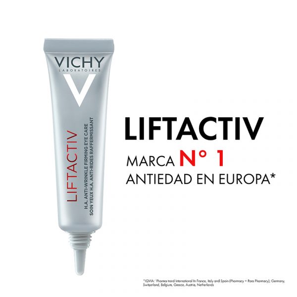 Vichy Liftactiv H.A. Contorno de Ojos 15ml - Dermaproductos Guatemala