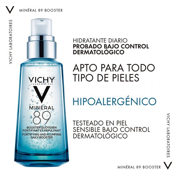 Vichy Minéral 89 Skin Fortifying Concentrate 50ml - Dermaproductos Guatemala