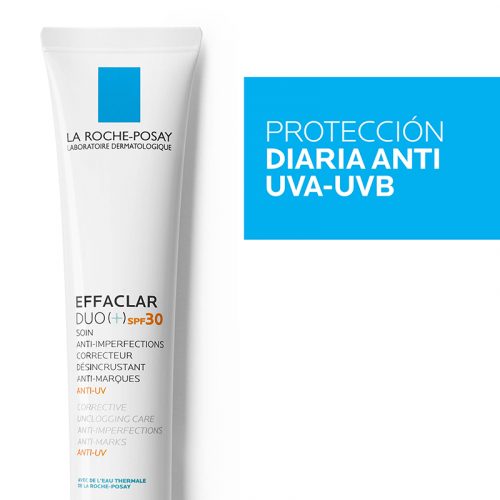 La Roche-Posay Effaclar Duo (+) SPF30+ 40ml - Dermaproductos Guatemala
