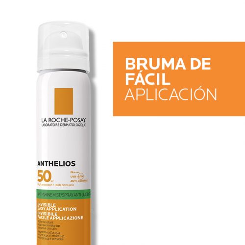 La Roche-Posay Anthelios Bruma Facial Invisible 75ml - Dermaproductos Guatemala