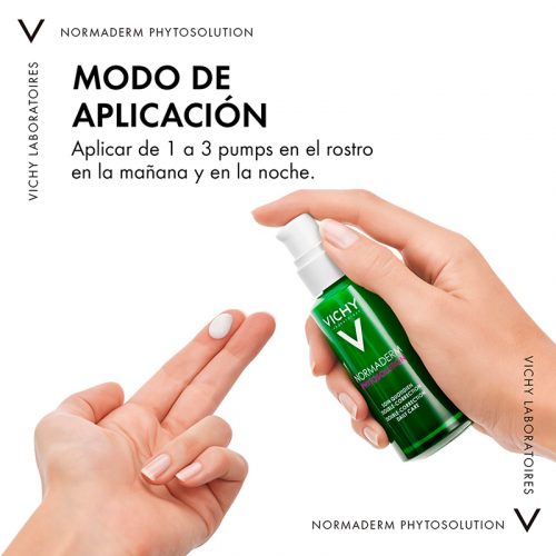 Vichy Normaderm Phytosolution Cuidado Diario Doble Corrección 50ml - Dermaproductos Guatemala