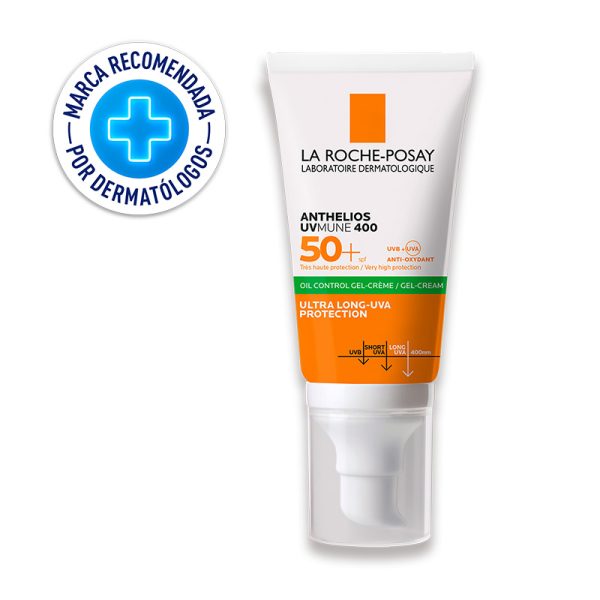 La Roche-Posay Anthelios UVMune Oil Control Gel Protector Solar Facial SPF50+ 50ml