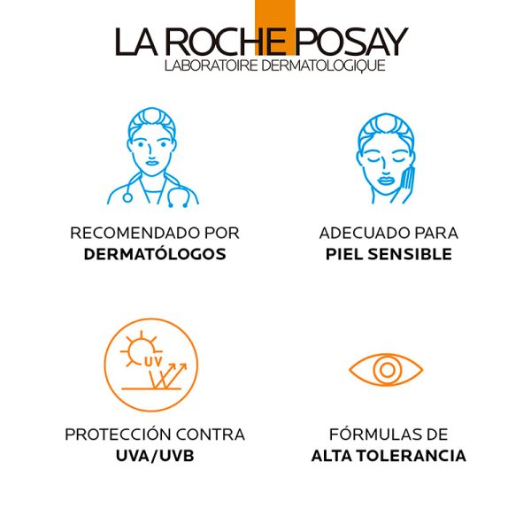 La Roche-Posay Anthelios UVMune Oil Control Gel Protector Solar Facial SPF50+ 50ml - Dermaproductos Guatemala