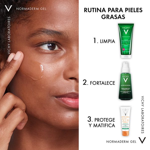 Vichy Normaderm Gel Purificante 200ml - Dermaproductos Guatemala