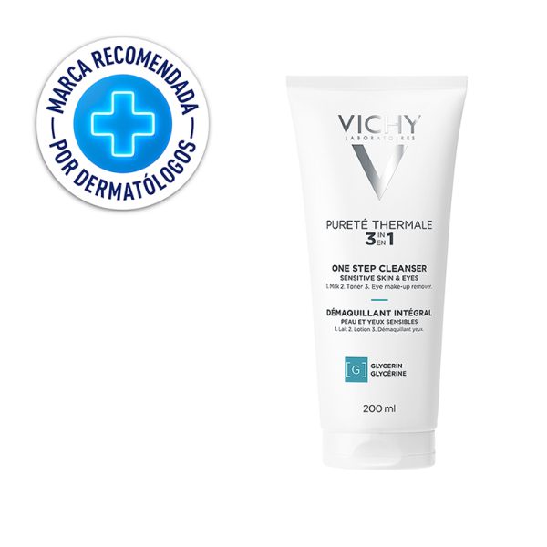 Vichy Pureté Thermale Desmaquillante 3 en 1 200ml