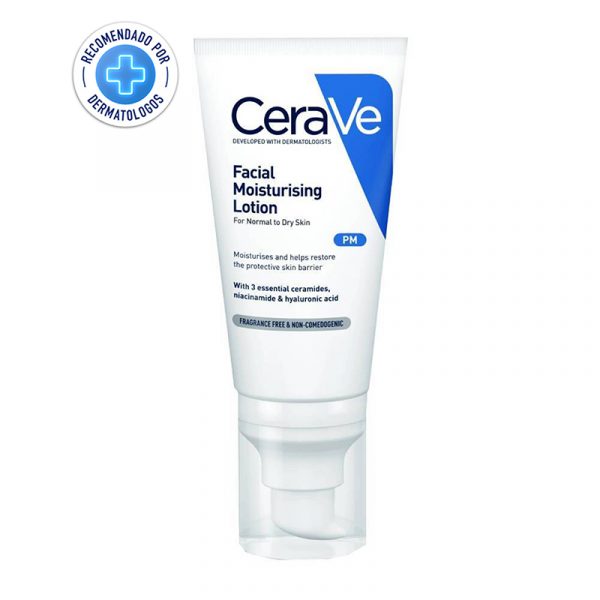 CeraVe Loción Facial Hidratante PM 52ml