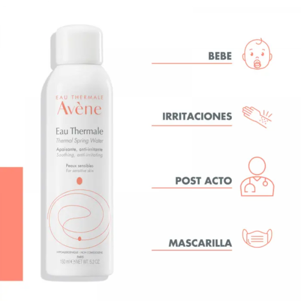 Avène Agua Termal 150ml Guatemala - Dermaproductos Guatemala