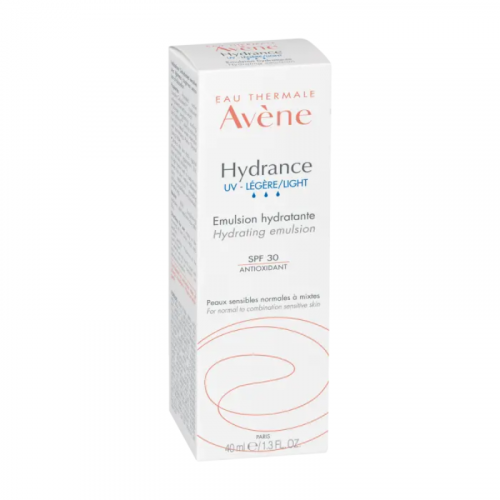 Avène Hydrance UV Legere 40ml - Dermaproductos Guatemala