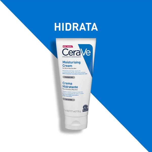 CeraVe Crema Hidratante para Piel Seca a Muy Seca 177ml