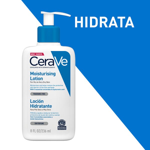 CeraVe Loción Hidratante para Piel Normal a Seca 236ml