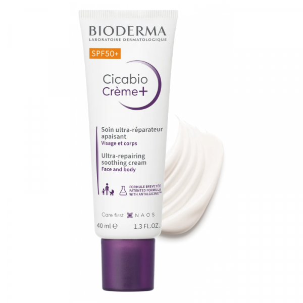 Bioderma Cicabio Crema+ SPF50+ 40ml