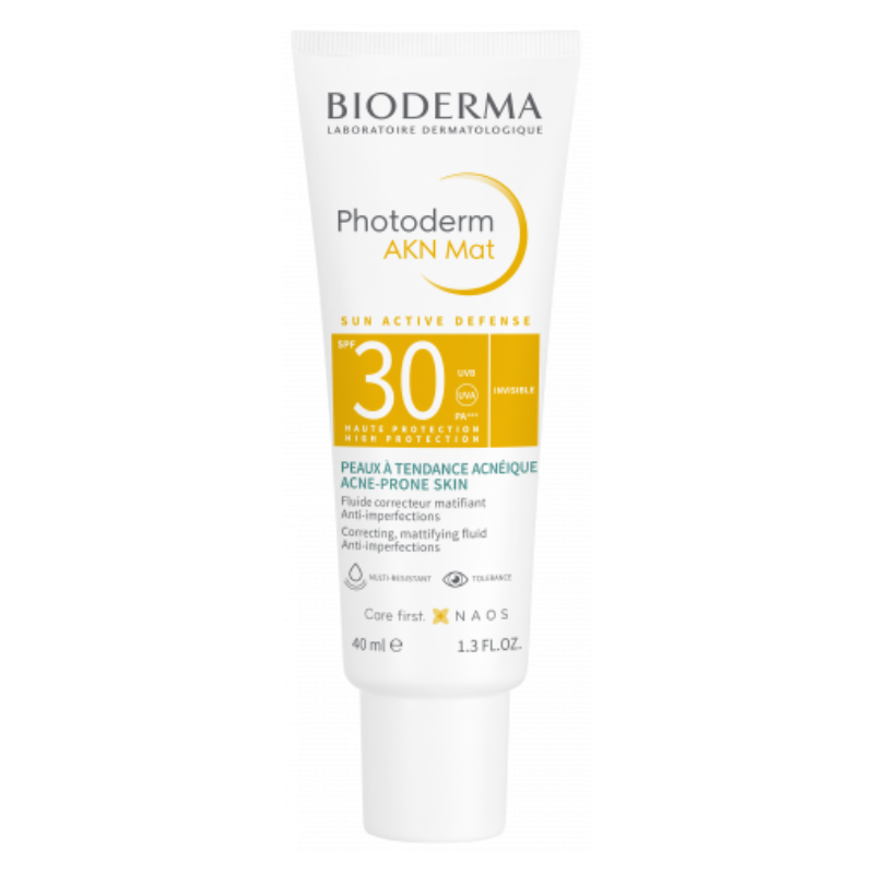 Bioderma Photoderm AKN Mat FPS30 40ml - Dermaproductos Guatemala