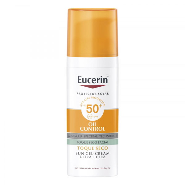 Eucerin Sun Gel Crema Oil Control Toque Seco FPS50+ 50ml