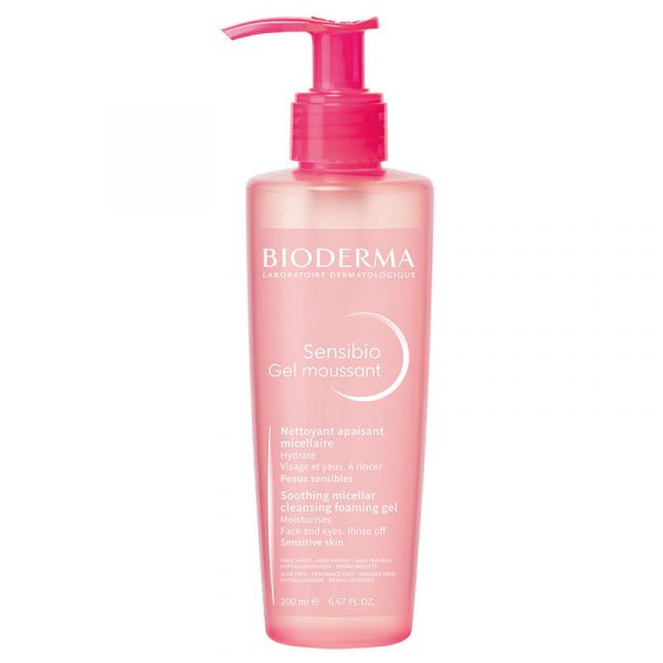 Bioderma Sensibio Gel Moussant 200ml - Dermaproductos Guatemala