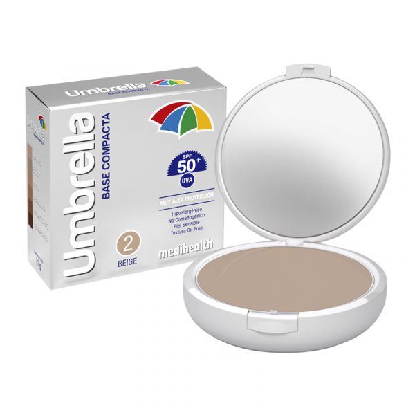 Umbrella Base Compacta SPF 50+ – 2/Beige