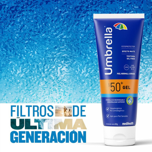 Umbrella Gel FP50+ 60g - Dermaproductos Guatemala