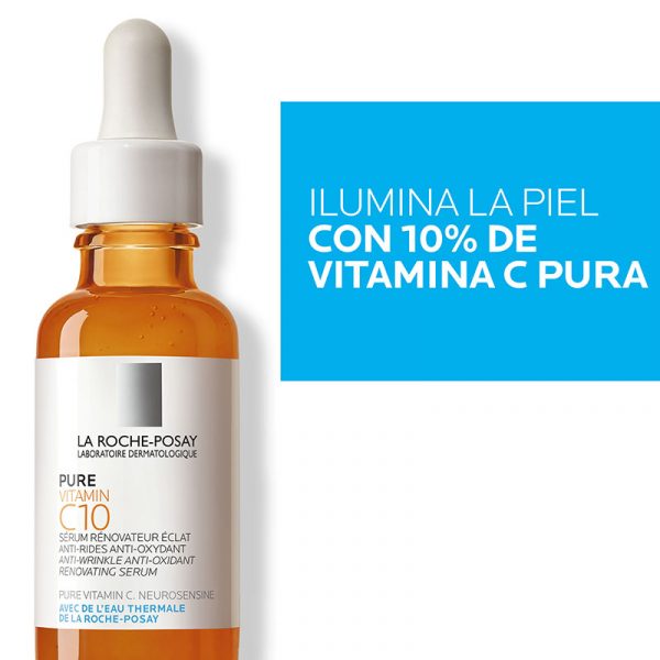 La Roche-Posay Pure Vitamin C10 Serum 30ml - Dermaproductos Guatemala