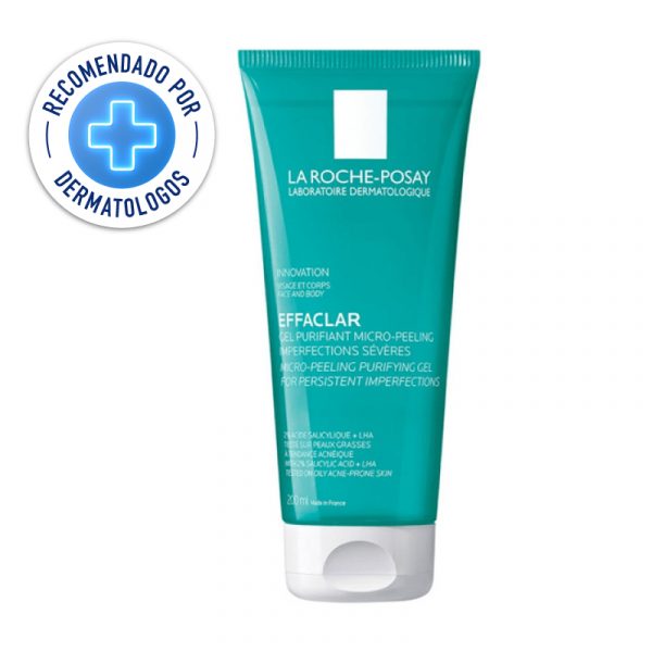 La Roche-Posay Effaclar Gel Micro-Exfoliante 200ml - Dermaproductos Guatemala