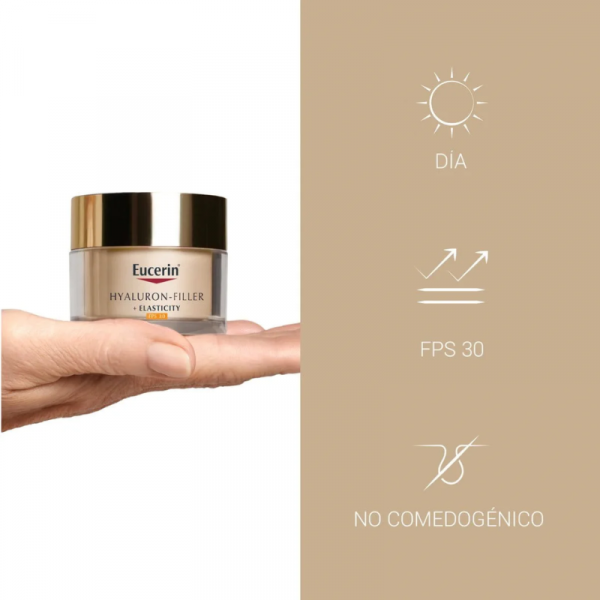 Eucerin Hyaluron-Filler + Elasticity FPS30 50ml - Dermaproductos Guatemala