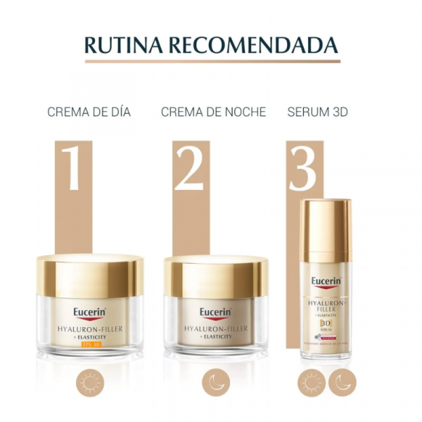 Eucerin Hyaluron-Filler + Elasticity Noche 50ml - Dermaproductos Guatemala