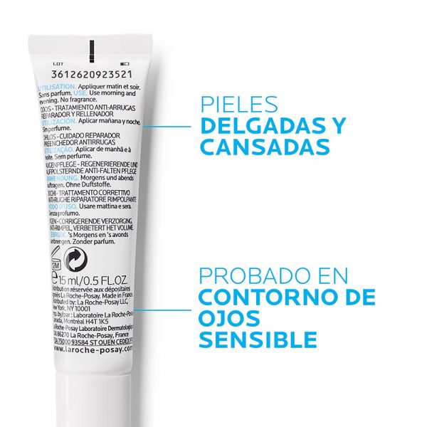 La Roche-Posay Hyalu B5 Ojos 15ml - Dermaproductos Guatemala