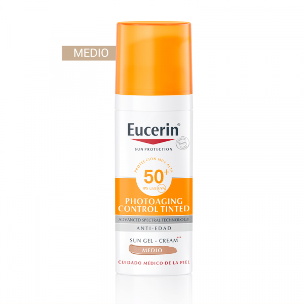 Eucerin Photoaging Control FPS 50+ Color Tono Medio
