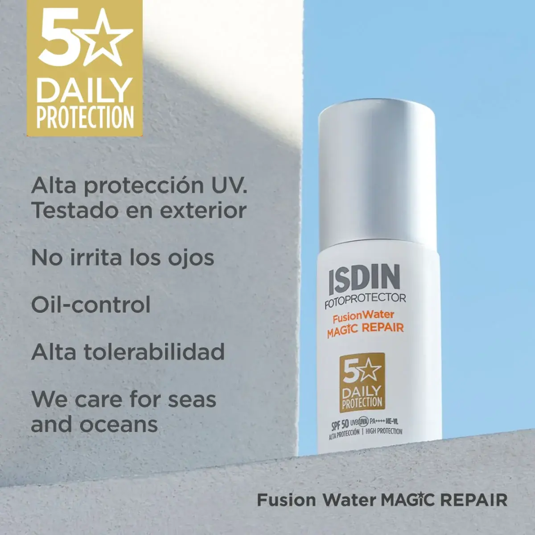 Fusion Water MAGIC Repair SPF 50 50ml - Dermaproductos Guatemala