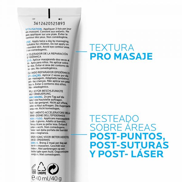 La Roche-Posay Cicaplast Gel B5 40ml - Dermaproductos Guatemala