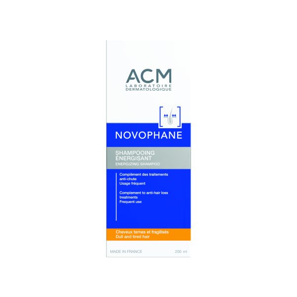 ACM Novophane Champú Energizante 200ml - Dermaproductos Guatemala