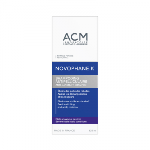 ACM Novophane Champú K 125ml - Dermaproductos Guatemala