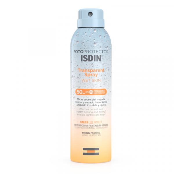 ISDIN Transparent Spray Wet Skin SPF 50