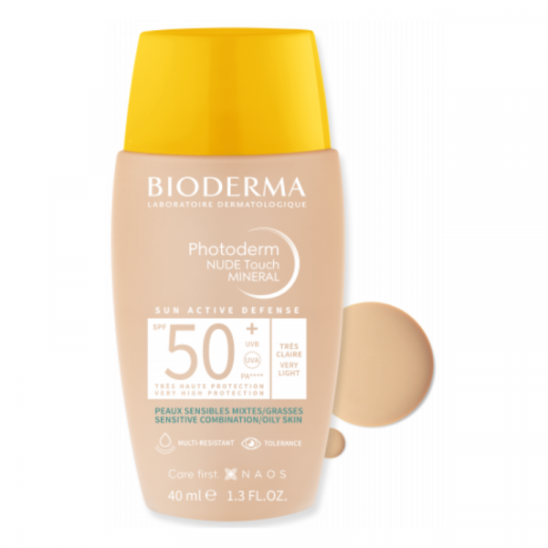 Bioderma Photoderm Nude Touch Muy Claro 40ml