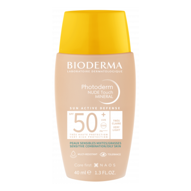 Bioderma Photoderm Nude Touch Muy Claro - Dermaproductos Guatemala