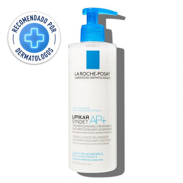 La Roche-Posay Lipikar Syndet AP+ 400ml - Dermaproductos Guatemala