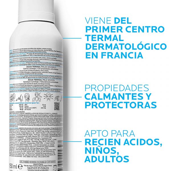 La Roche-Posay Agua Termal 300ml - Dermaproductos Guatemala