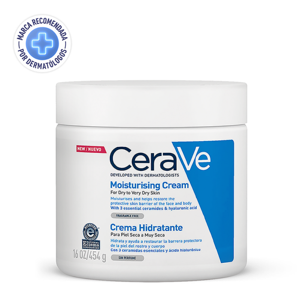 CeraVe Crema Hidratante para Piel Seca a Muy Seca 473ml