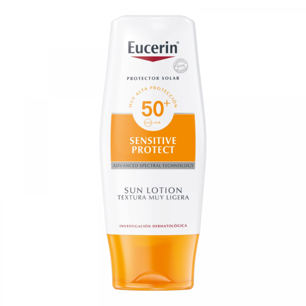 Eucerin Sun Lotion Sensitive Protect Textura Muy Ligera FPS 50+