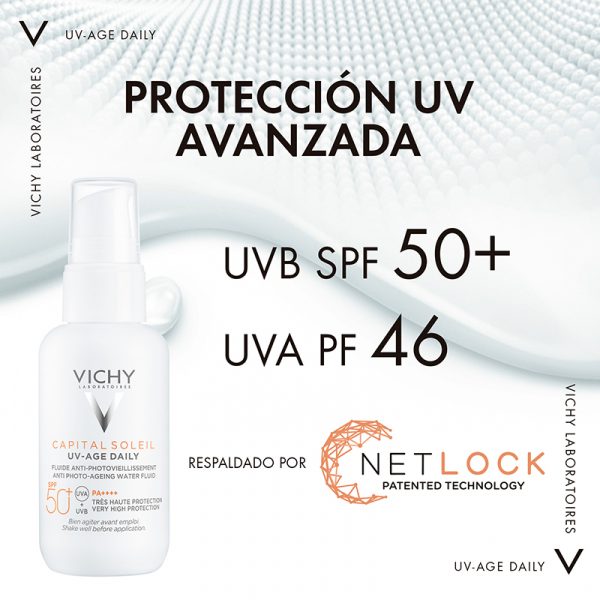 Vichy Capital Soleil UV-AGE Daily 40ml - Dermaproductos Guatemala