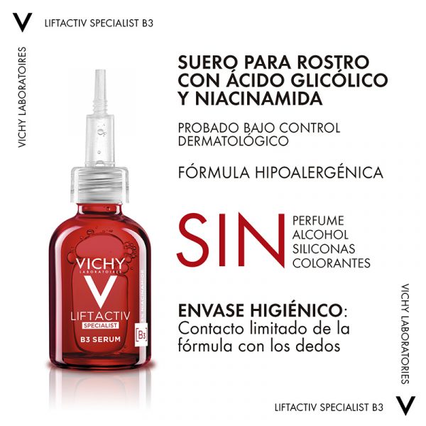 Vichy Liftactiv Serum B3 Antimanchas 30ml - Dermaproductos Guatemala