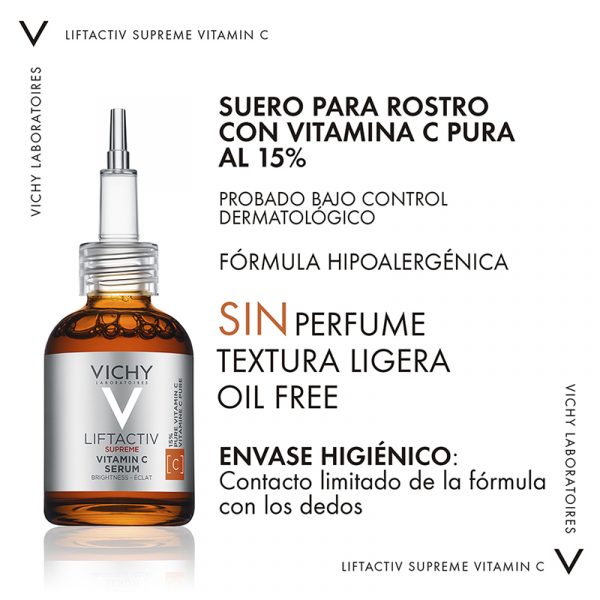 Vichy Liftactiv Supreme Serum Vitamina C 20ml - Dermaproductos Guatemala