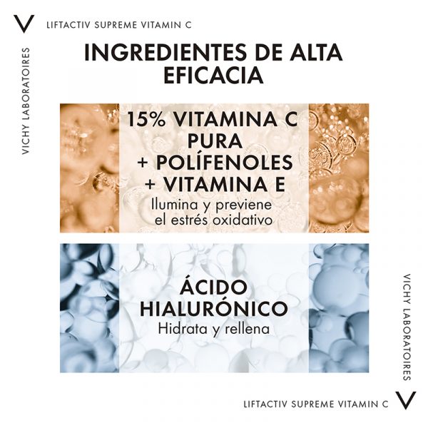 Vichy Liftactiv Supreme Serum Vitamina C 20ml - Dermaproductos Guatemala