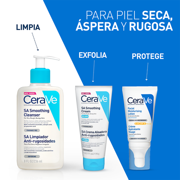 CeraVe SA Limpiador Anti-Rugosidades 236ml