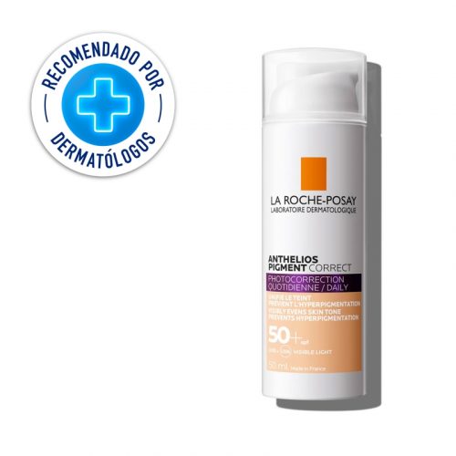 La Roche-Posay Anthelios Pigment Correct FPS50+50ml - Dermaproductos Guatemala