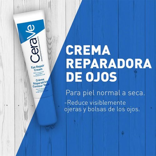 CeraVe Crema Reparadora Contorno de Ojos 14ml - Dermaproductos Guatemala