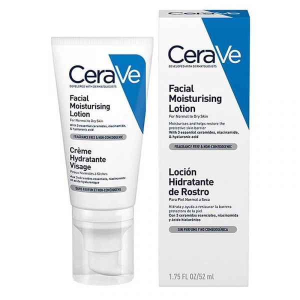 CeraVe Loción Facial Hidratante PM 52ml