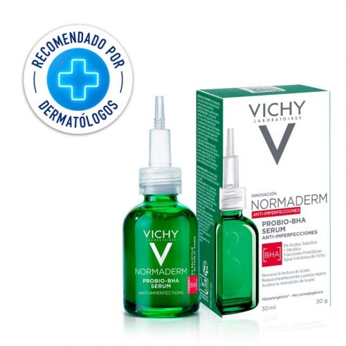 Vichy Normaderm Sérum Probio-BHA Anti-Imperfecciones 30ml - Dermaproductos Guatemala