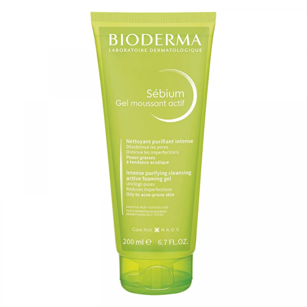 Bioderma Sébium Actif Gel Moussant Actif 200ml